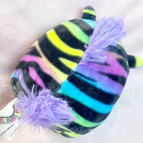 zebra squishmallow name blue